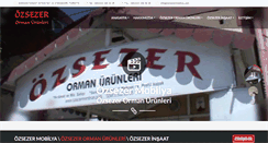 Desktop Screenshot of ozsezermobilya.com